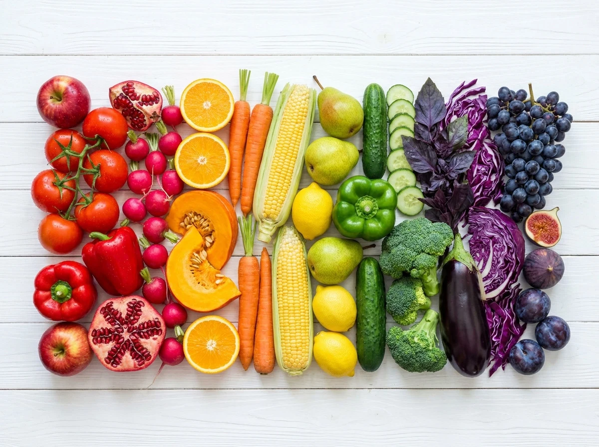 Eating too few fruits and vegetables
